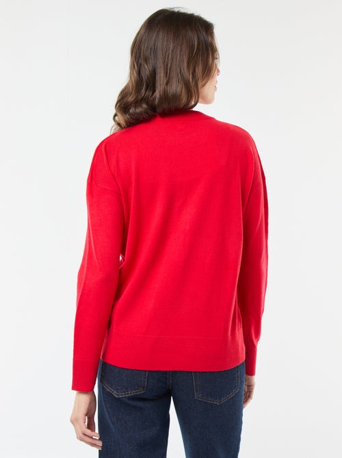 Maglione natalizio stampato albero di Natale - Kiabi