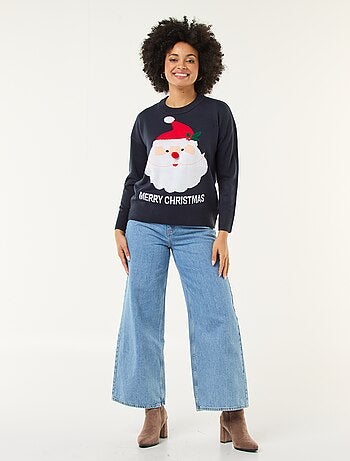 Maglione natalizio stampato