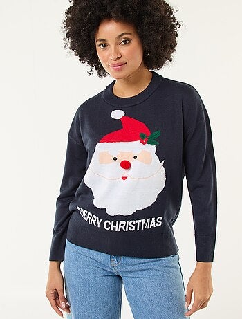 Maglione natalizio stampato