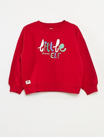 Maglione natalizio stampato in cotone