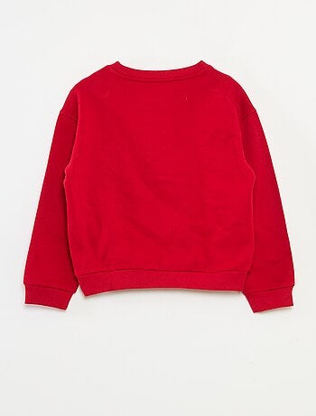 Maglione natalizio stampato in cotone