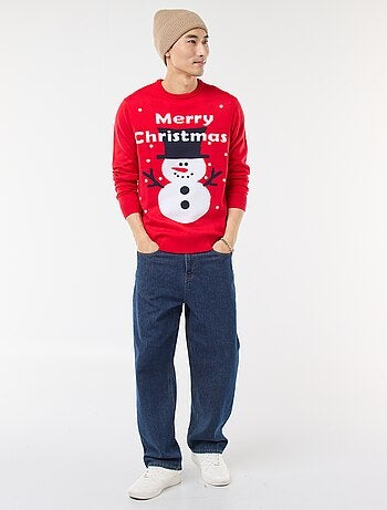 Maglione natalizio stampato