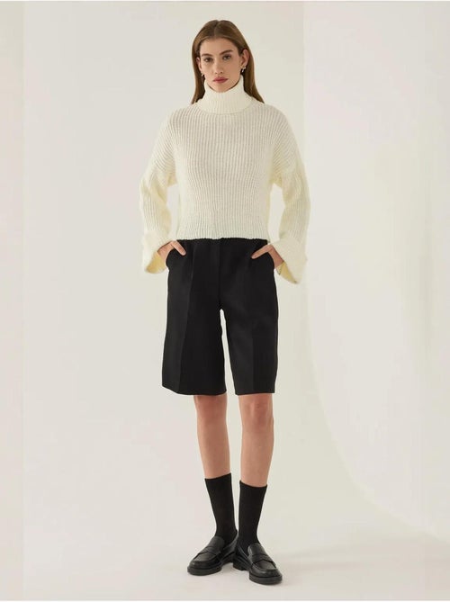 Maglione oversize a collo alto - Kiabi Maglione oversize a collo alto - Kiabi