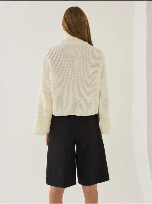 Maglione oversize a collo alto - Kiabi Maglione oversize a collo alto - Kiabi