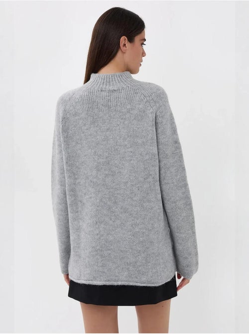 Maglione oversize a collo alto - Kiabi Maglione oversize a collo alto - Kiabi