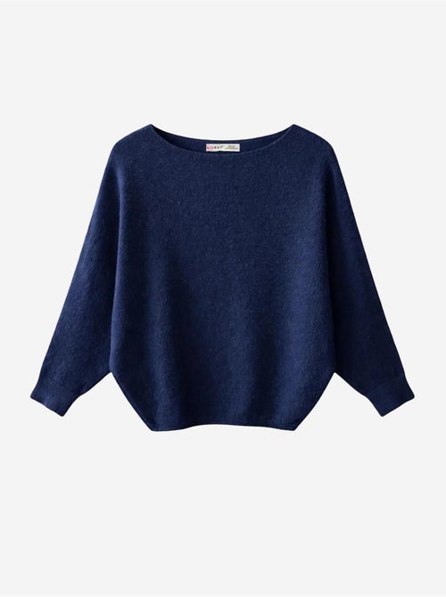 Maglione oversize a coste con scollo a barca mixray - Kiabi Maglione oversize a coste con scollo a barca mixray - Kiabi