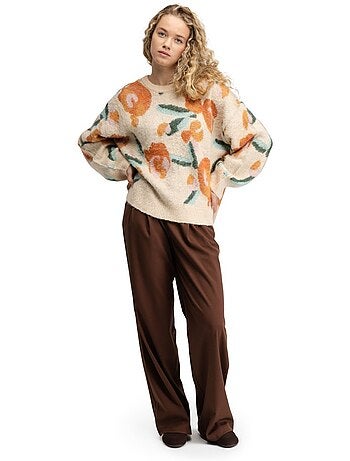 Maglione oversize da donna donna mainau-w sand