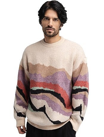 Maglione oversize da uomo uomo burano transformation