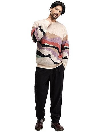 Maglione oversize da uomo uomo burano transformation