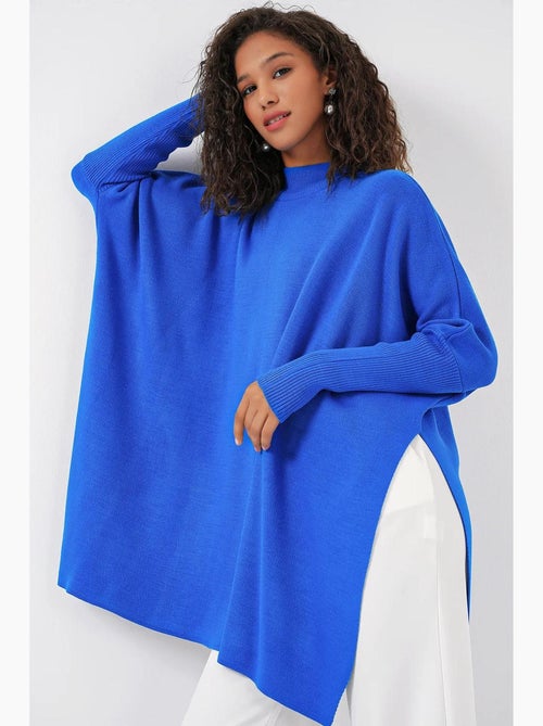 Maglione oversize in acrilico con girocollo bdart - Kiabi Maglione oversize in acrilico con girocollo bdart - Kiabi