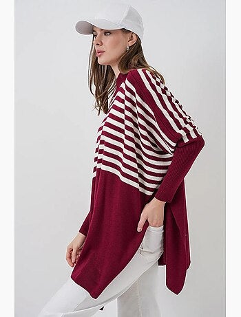 Maglione oversize in acrilico con girocollo bdart