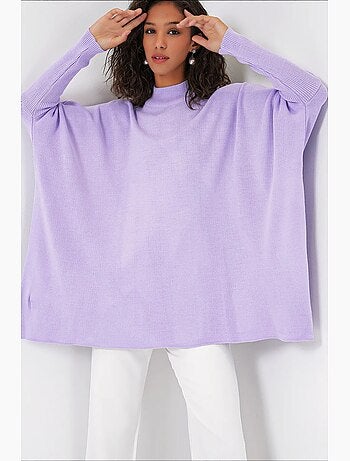 Maglione oversize in acrilico con girocollo bdart