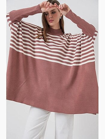 Maglione oversize in acrilico con girocollo bdart