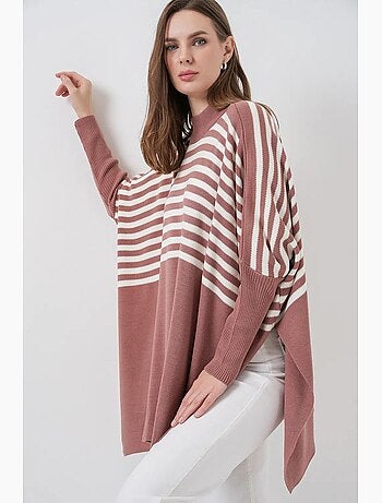 Maglione oversize in acrilico con girocollo bdart