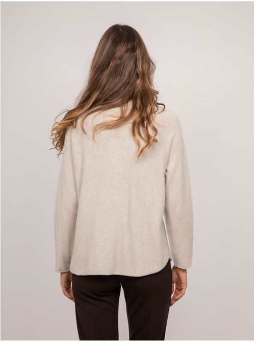 Maglione oversize in maglia a collo alto kaleta - Kiabi