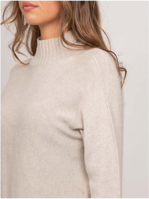 Maglione oversize in maglia a collo alto kaleta - Kiabi