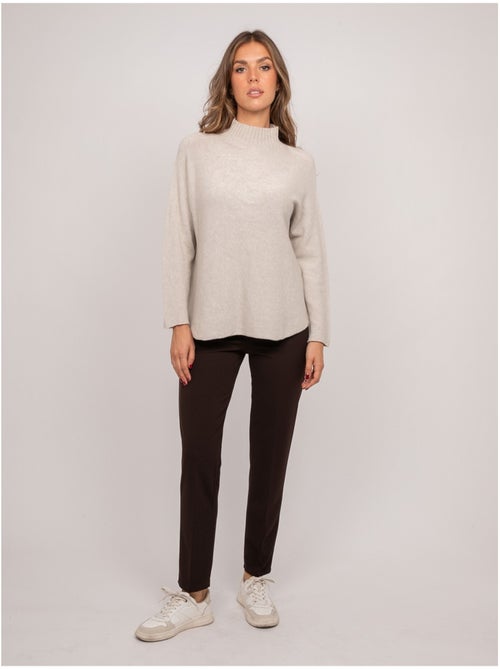 Maglione oversize in maglia a collo alto kaleta - Kiabi
