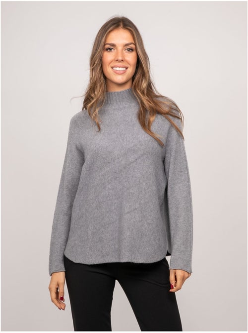 Maglione oversize in maglia a collo alto kaleta - Kiabi