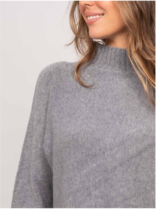 Maglione oversize in maglia a collo alto kaleta - Kiabi