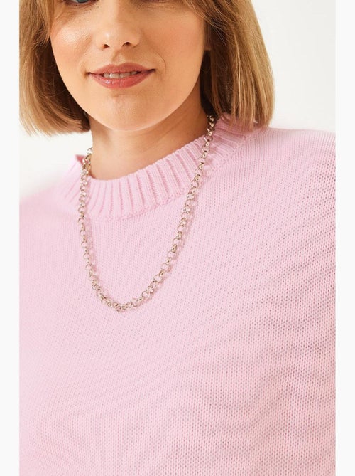 Maglione oversize in maglia basic lucci - Kiabi
