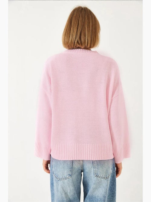 Maglione oversize in maglia basic lucci - Kiabi