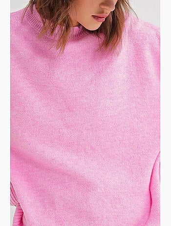 Maglione oversize in maglia mixray