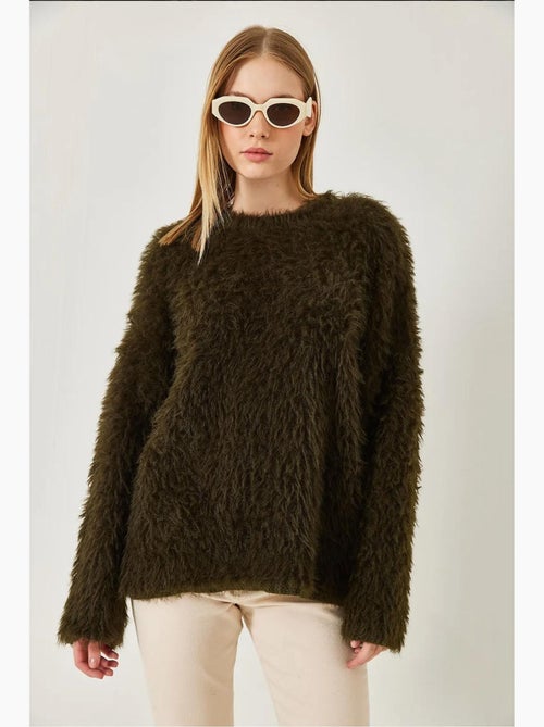 Maglione oversize soffice lucci - Kiabi