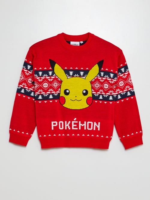 Maglione 'Pokemon' 'Pikachu' 'Natale' - Kiabi