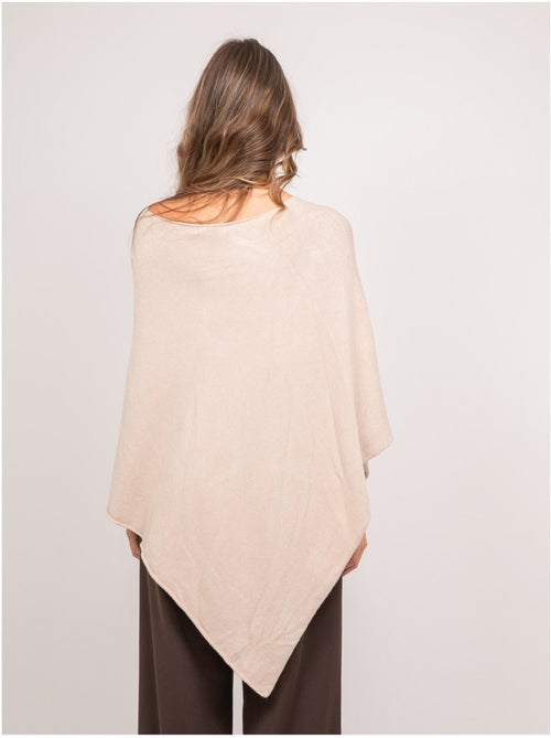 Maglione poncho asimmetrico in maglia sottile kuvene - Kiabi Maglione poncho asimmetrico in maglia sottile kuvene - Kiabi