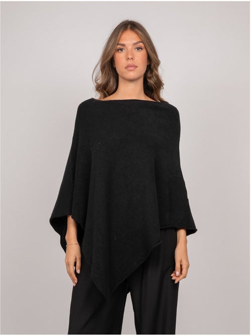 Maglione poncho asimmetrico in maglia sottile kuvene - Kiabi Maglione poncho asimmetrico in maglia sottile kuvene - Kiabi