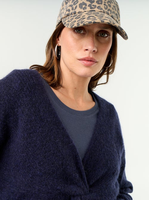 Maglione premaman cropped incrociato - Kiabi Maglione premaman cropped incrociato - Kiabi