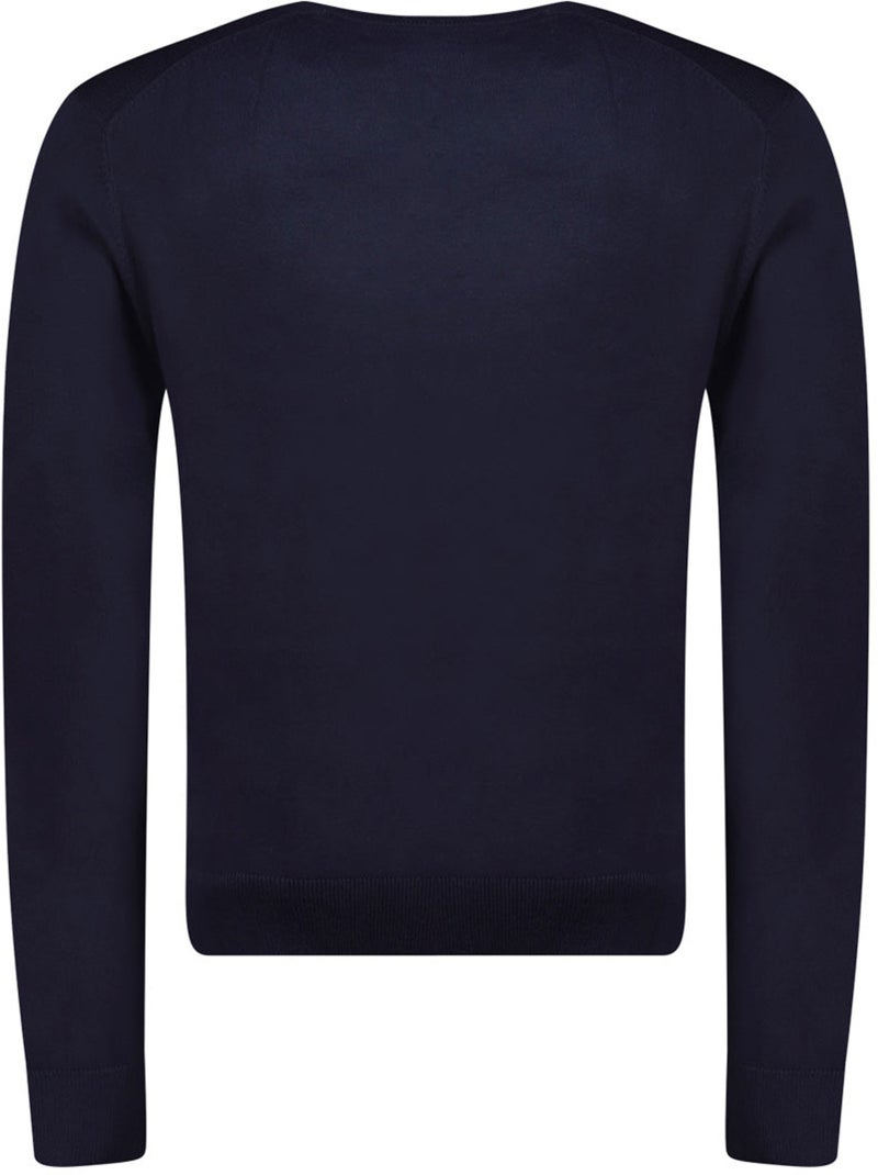 Maglione scollo a v felineak – canadian peak Blu marino - Kiabi