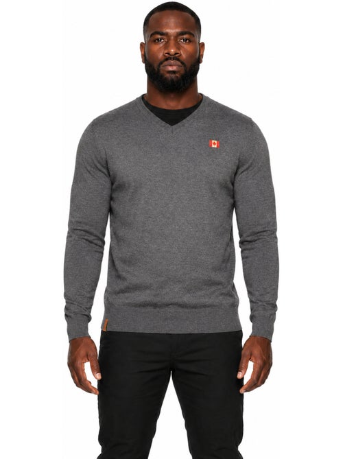 Maglione scollo a v felineak – canadian peak - Kiabi