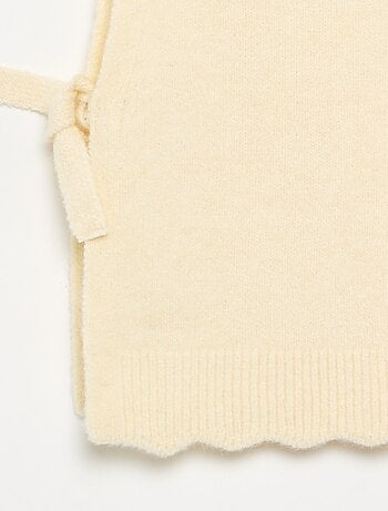 Maglione senza maniche
