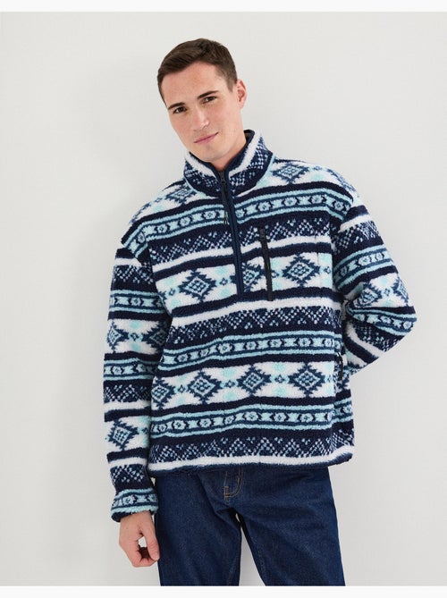 Maglione Sherpa con cerniera, MO Fashion - Kiabi