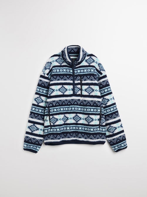 Maglione Sherpa con cerniera, MO Fashion - Kiabi