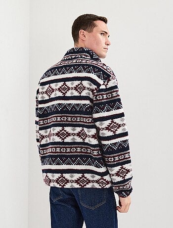 Maglione Sherpa con cerniera, MO Fashion