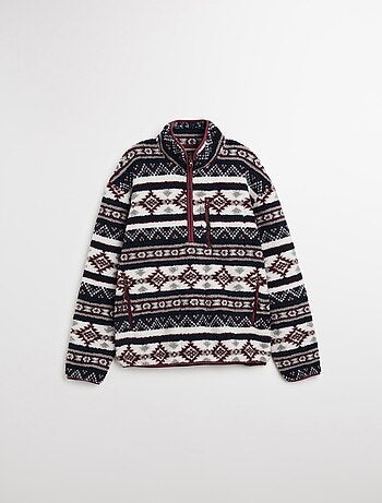 Maglione Sherpa con cerniera, MO Fashion