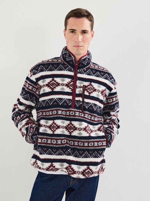 Maglione Sherpa con cerniera, MO Fashion - Kiabi