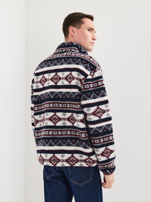 Maglione Sherpa con cerniera, MO Fashion - Kiabi