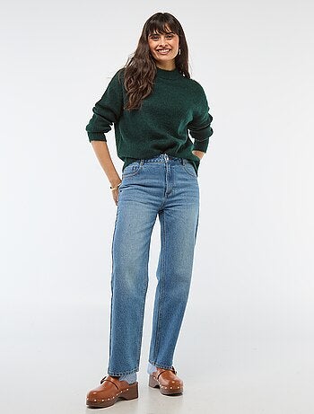 Maglione morbido in mohair e lana