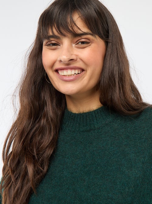 Maglione soffice in mohair e lana - Kiabi