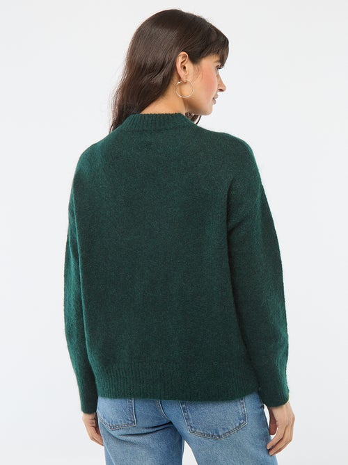 Maglione soffice in mohair e lana - Kiabi
