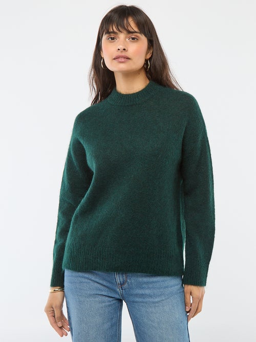 Maglione soffice in mohair e lana - Kiabi