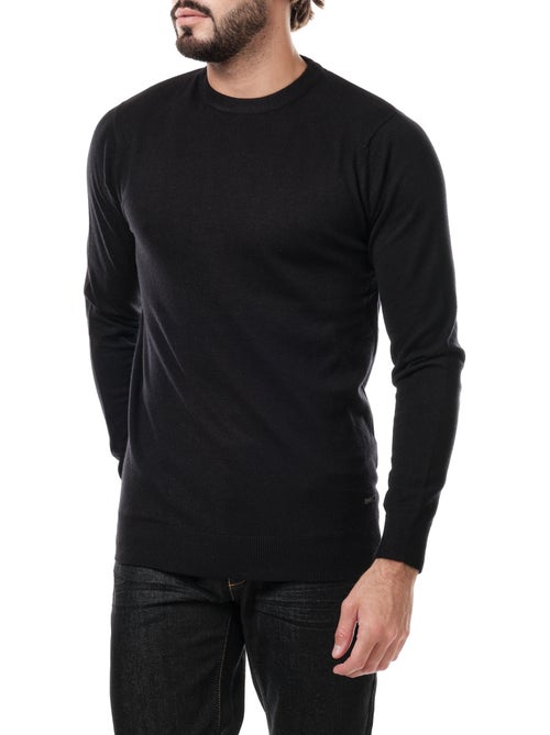Maglione sottile con collo rotondo - Kiabi