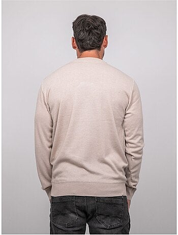 Maglione sottile girocollo jacquard loranch