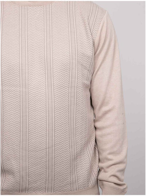 Maglione sottile girocollo jacquard loranch - Kiabi Maglione sottile girocollo jacquard loranch - Kiabi