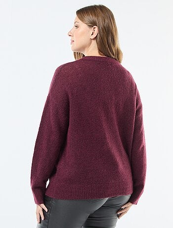 Maglione sottile in maglia calda