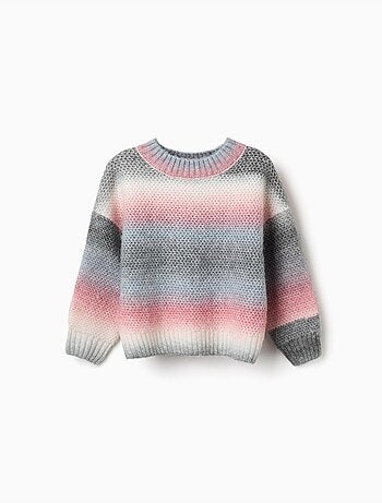 Maglione spesso con effetto sfumato