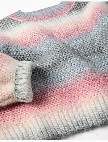 Maglione spesso con effetto sfumato